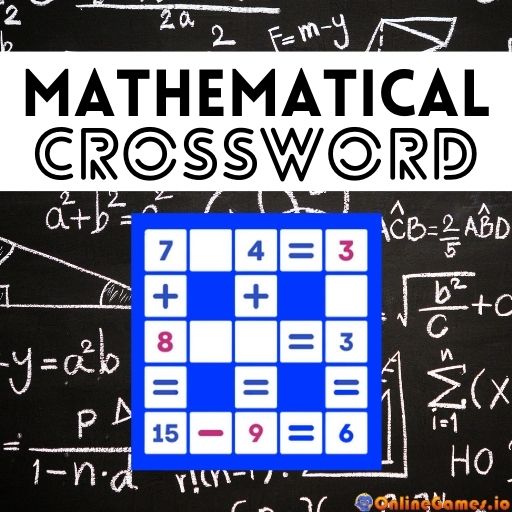 Math Crossword Free Online Game